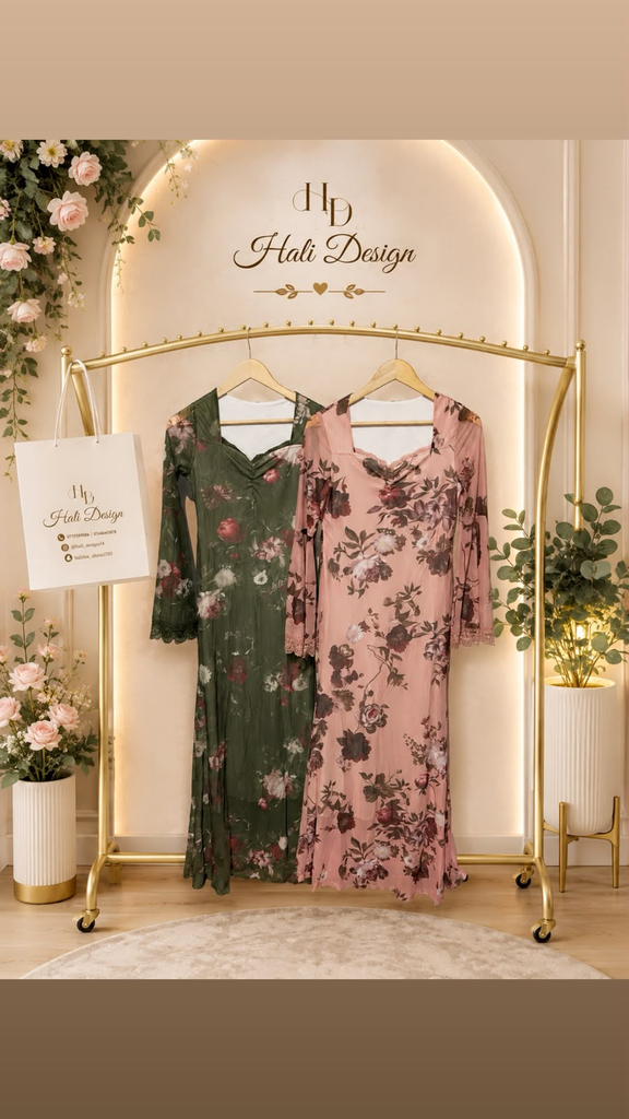 flowered dress